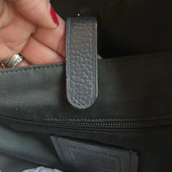 Coach backpack men’s or unisex Navy Blue - Picture 14 of 14